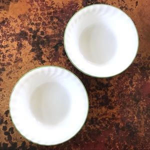 2 Corelle Chutney Salad Bowls